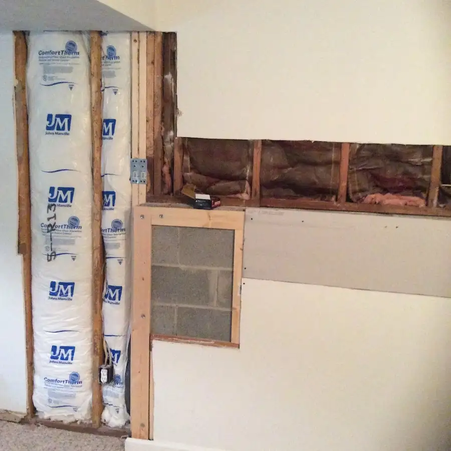 Wall insulation replacement during Odor Removal & Deodorization in Gunnison